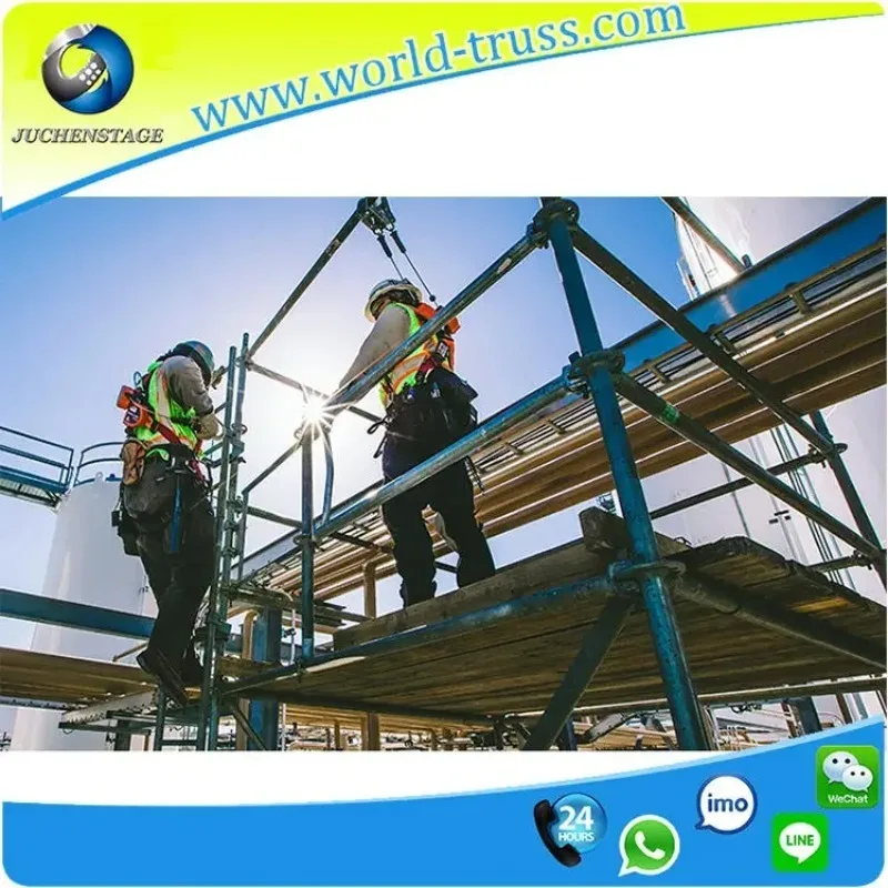 Aluminum Alloy Movable Scaffolding Hot Dip Steel Prop Formwork Shoring Jack Stage Galvanized Folding Scaffold