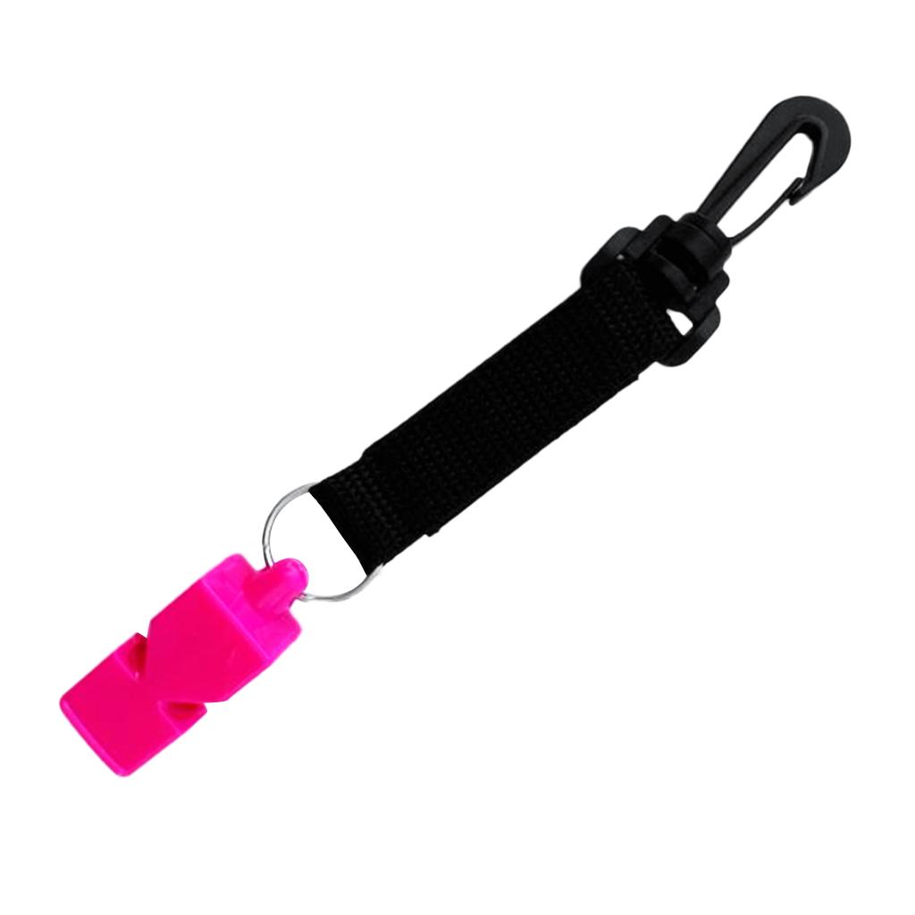 Супер громкий аварийный свисток для подводного плавания, снаряжение для выживания на открытом воздухе, роза, 2 шт.