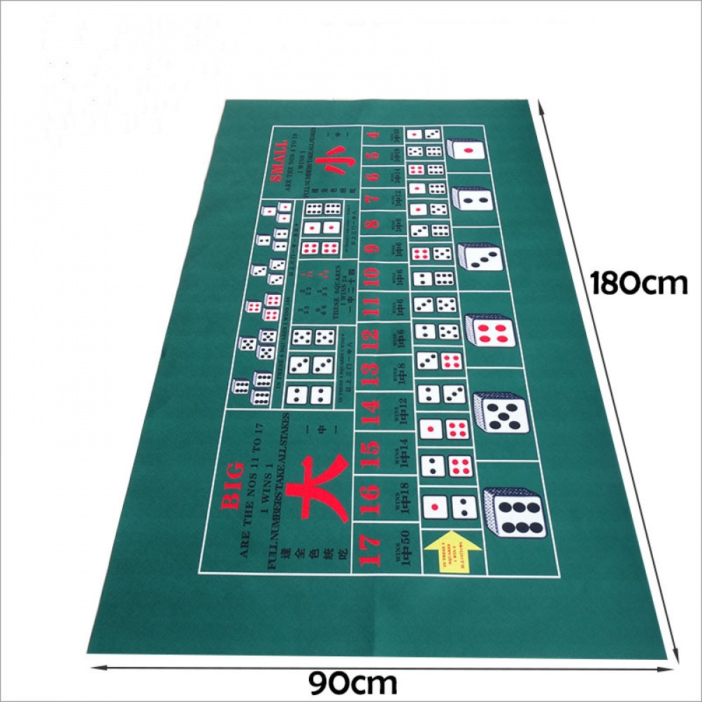 ゲーム用不織布テーブルクロス,テキサスルーレット,ブラックジャック,バカラ,カジノ,ホーム,エンターテインメントアクセサリー,180x90cm