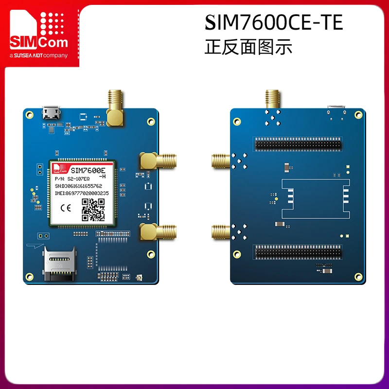 SIMCom Core Signal Multifunctional Compatibility 4G Module SIM7600CE-T-TE Core Evaluation Development Board