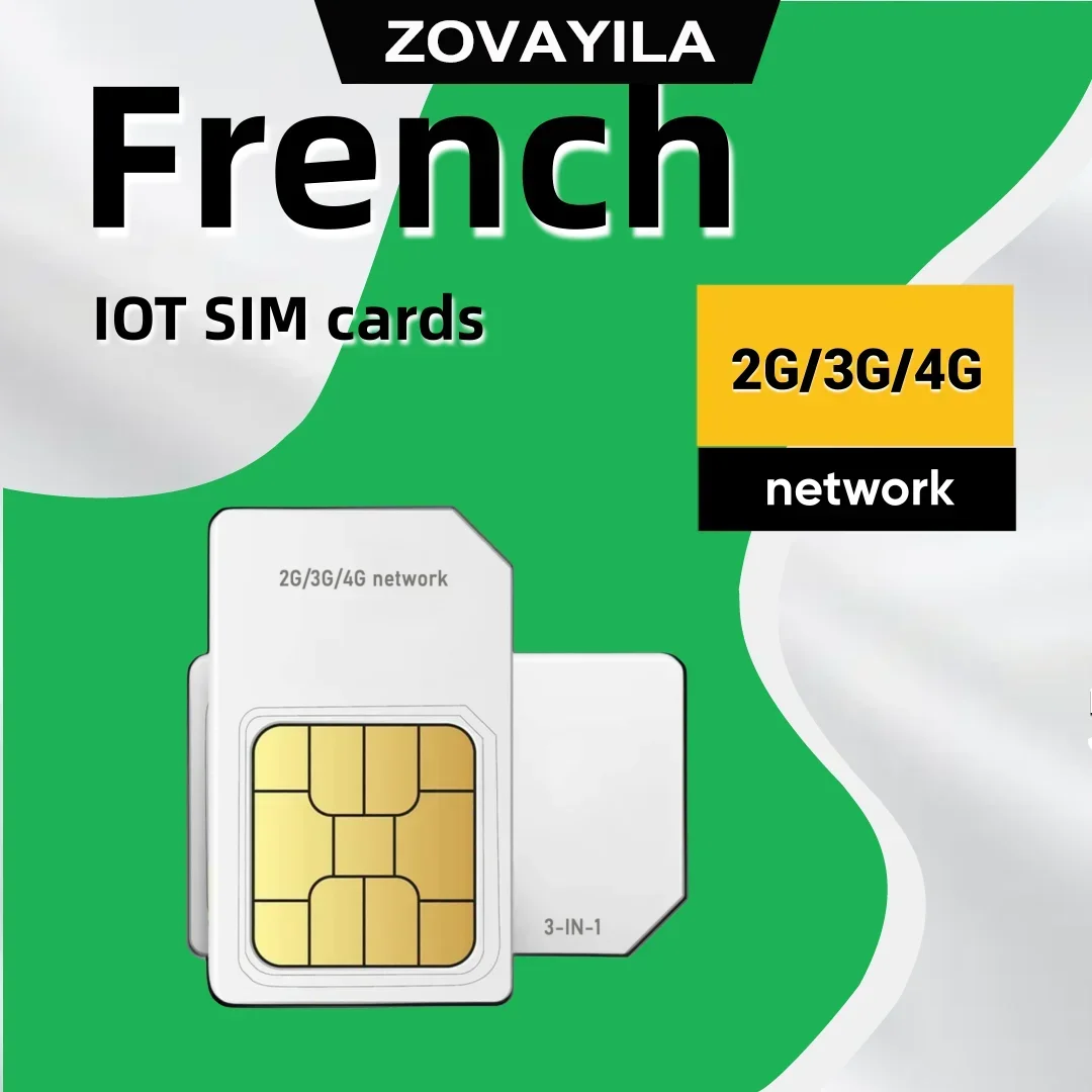 SIM card GPS tracker 4G European roaming data 500MB France IoT device dedicated pet positioning collar 365 day service