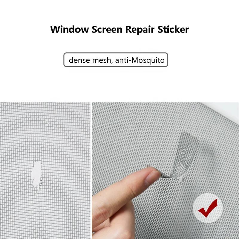 5/10/20Pcs Window Screen Repair Sticker Window Net Anti-mosquito Mesh Door Mosquito Netting Patch Repair Broken Hole Screen Net