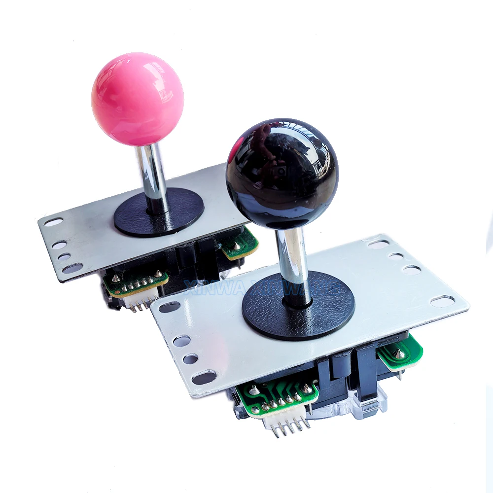Joystick SANWA 5-pinowy i ogranicznik 4-8 kierunkowy kwadratowy do samodzielnego montażu płyty USB, części zamienne do automatów arcade.