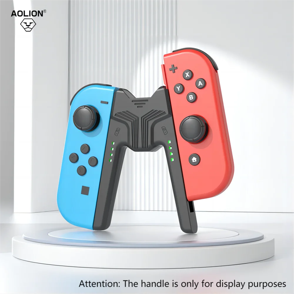 Uchwyt do ładowania kontrolera Switch 2/1, lewy i prawy, możliwość gry podczas ładowania, uchwyt na kontroler Joy-Con NS2.