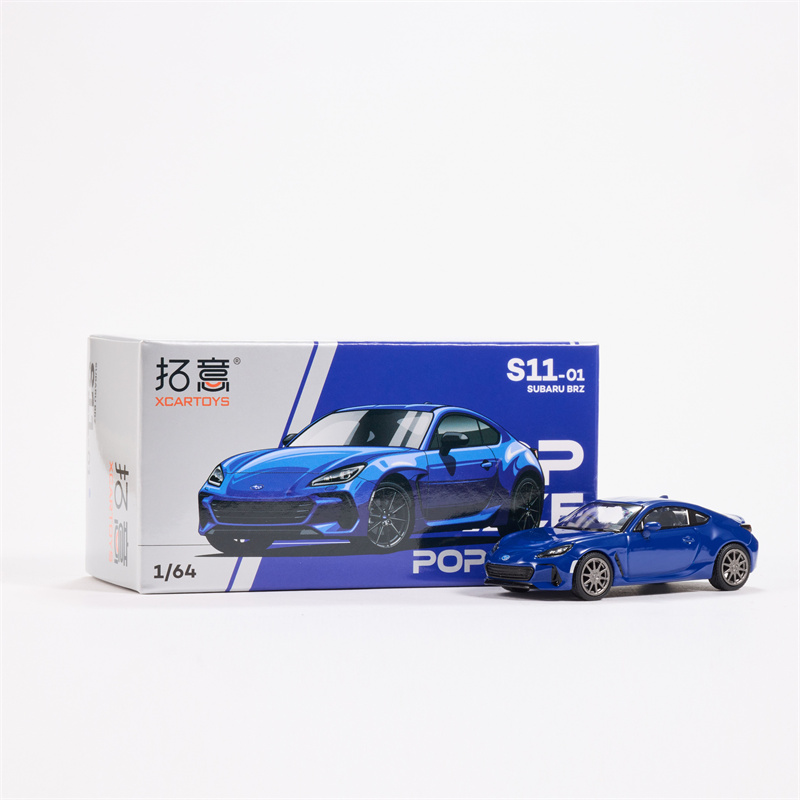 Xcartoys PopRace 1/64 modelo de carro clássico, GTi Mk2, 997, Stagea R34, Singer 964 Diecast veículo brinquedo coleção presentes para adultos