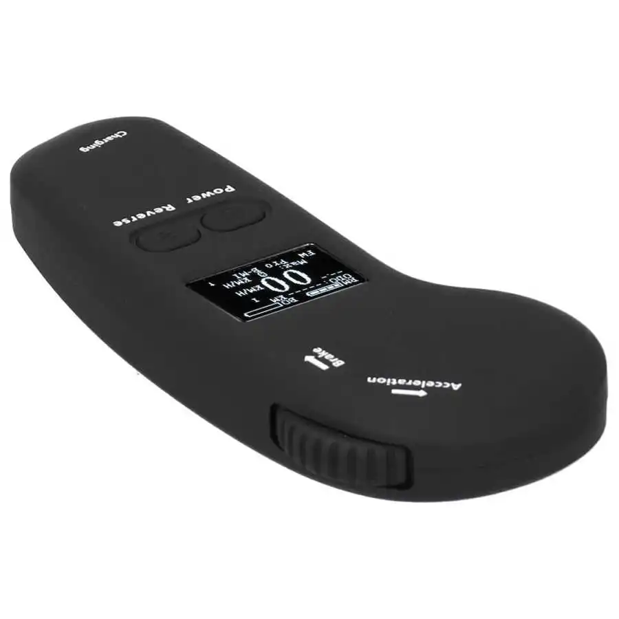 ESC ไฟฟ้าไร้สายจอแสดงผล LED รีโมทคอนโทรลล่องเรือสเก็ตบอร์ดเดี่ยว/Dual Drive Controller ไฟแสดงสถานะ