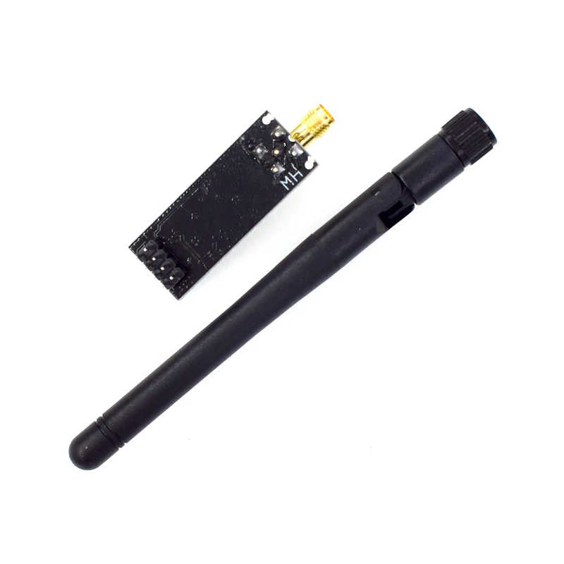 NRF24L01+PA+LNA Transceptor Inalámbrico Módulo Transceptor RF 2.4G 1100m con Antena y NRF24L01+ Adaptador Breakout con 3.3V