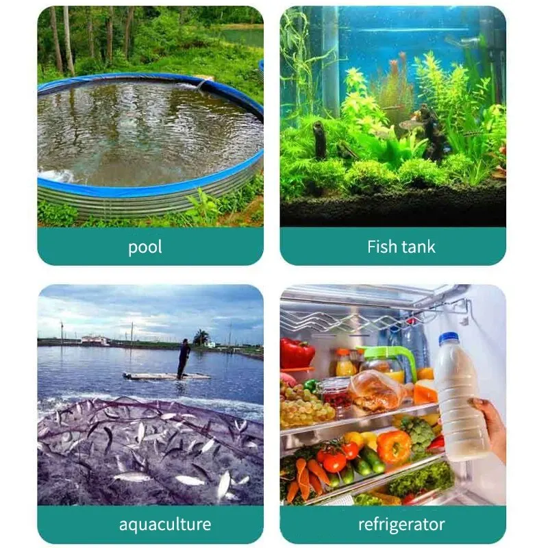 Termómetro pecera acuario electrónico Digital reptil tortuga buceo caja para mascotas ventosa termómetro electrónico impermeable