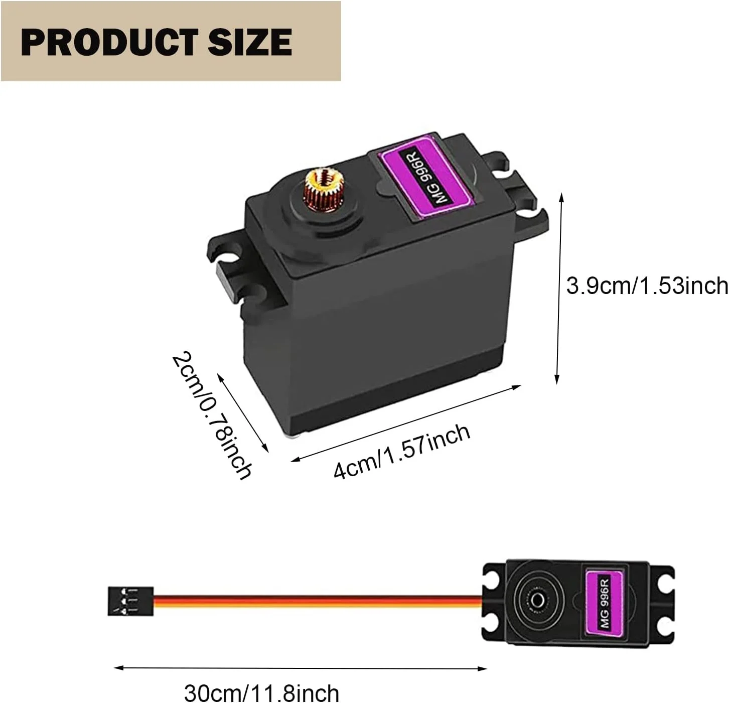 2/5/10PCS 13KG 15KG Servos Digital MG995 MG996R Servo All Metal Gear for JR Car RC Model Helicopter Boat Arduino UNO DIY