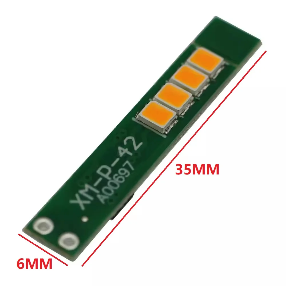 3Pcs/lot Simulated Candle Yellow LED Module Flickering/Breathing Light 8 LEDs 3-5V DC Realistic Candlelight Effect