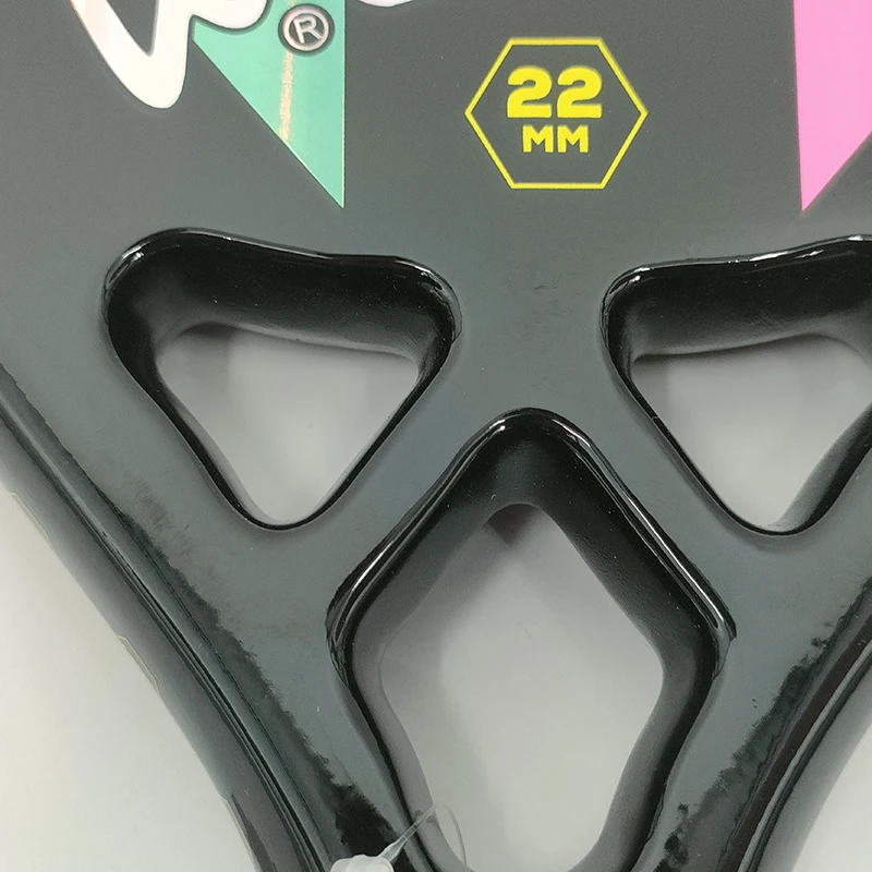 Camewin 3k Beach Tennis schläger Voll carbon raue Oberfläche Outdoor-Sports chläger für Männer Frauen Erwachsene Senior Spieler 2024 neu