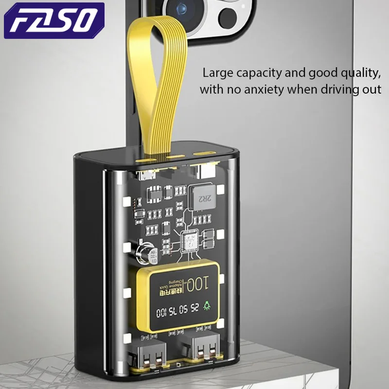 Faso 3*18650 casos de banco de potência armazenamento de bateria luz noturna dupla carga usb diy escudo para iphone xiaomi 18650 caixa de armazenamento de bateria