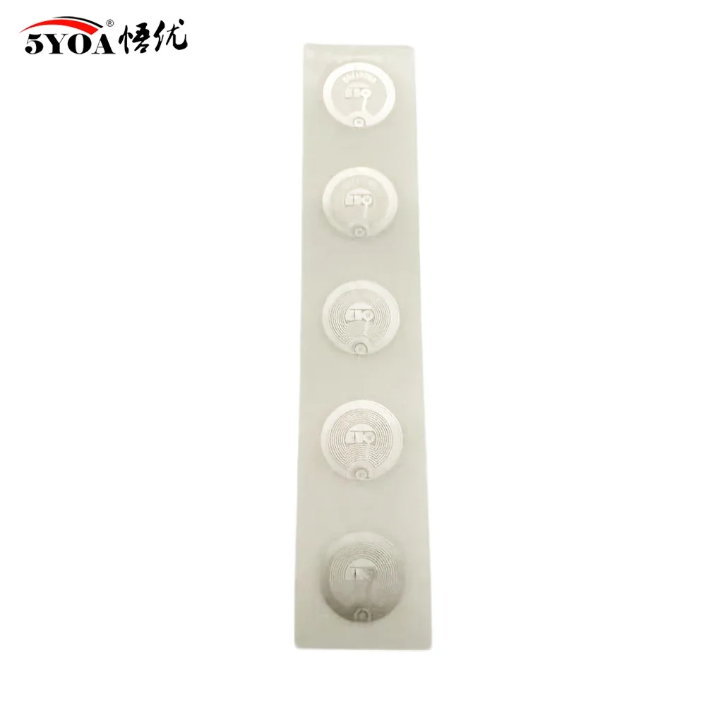 5YOA CUID Gen2 etiqueta electrónica regrabable llave inteligente NFC clon Token ISO14443 pegatina cambiable IC 13,56 Mhz RFID réplica de insignia
