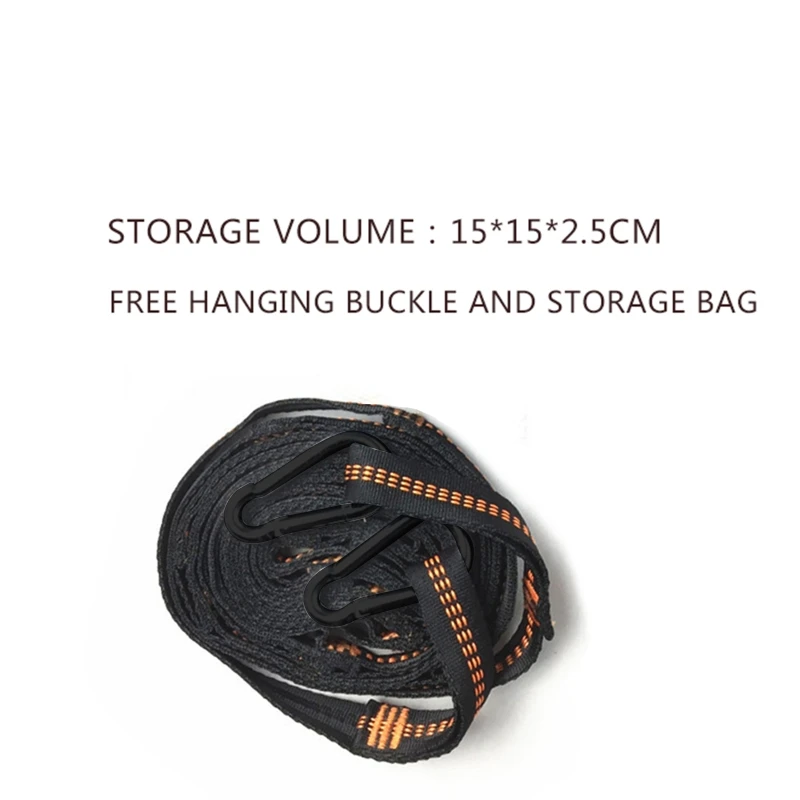 Strong Webbing Ladder 5-step Rope Ladder Swing with Carabiners for Outdoor Tree Climbing Rescue Work School Escape Drill M4YD