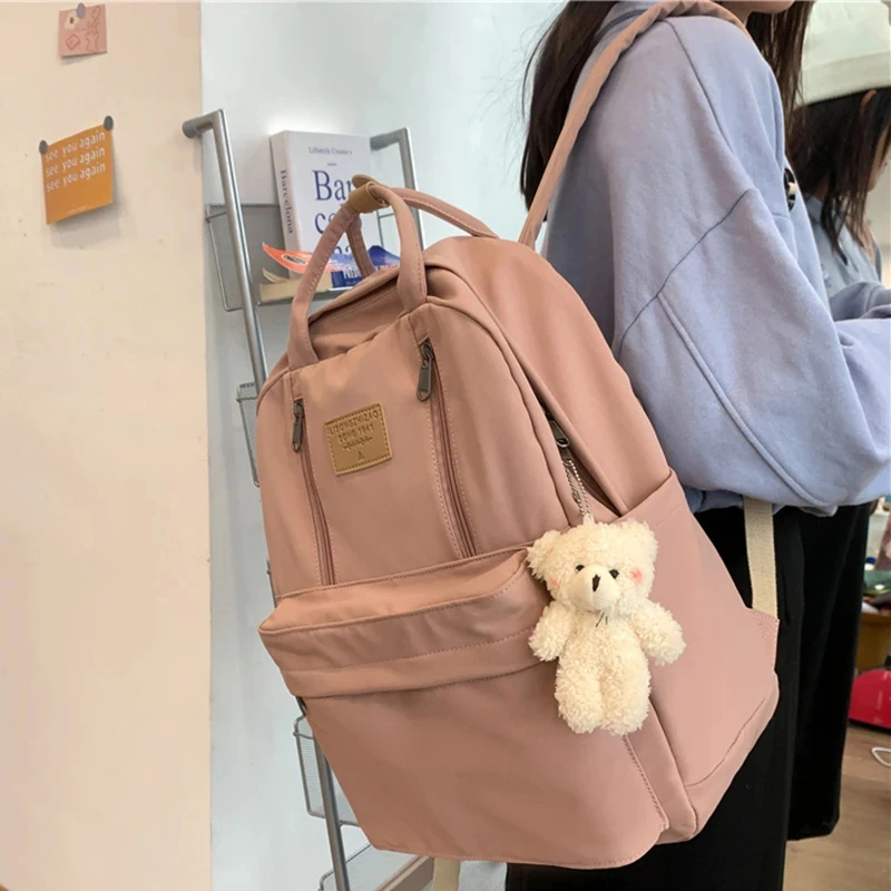 Diehe-10代の女の子のための防水バックパック、女性の学校のショルダーバッグ、女性のための砂のバックパック、高品質、若者