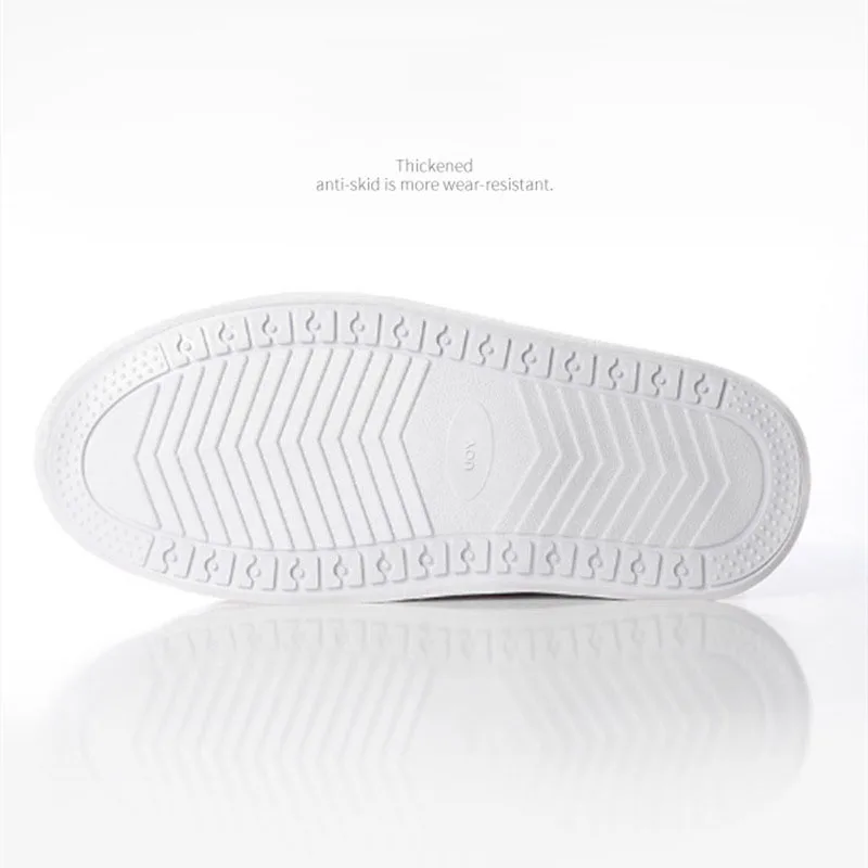 1 paire de couvre-chaussures imperméables antidérapants, semelle en silicone PVC, réutilisables, pour la pluie et la neige. Plusieurs tailles, unisexe, blanc