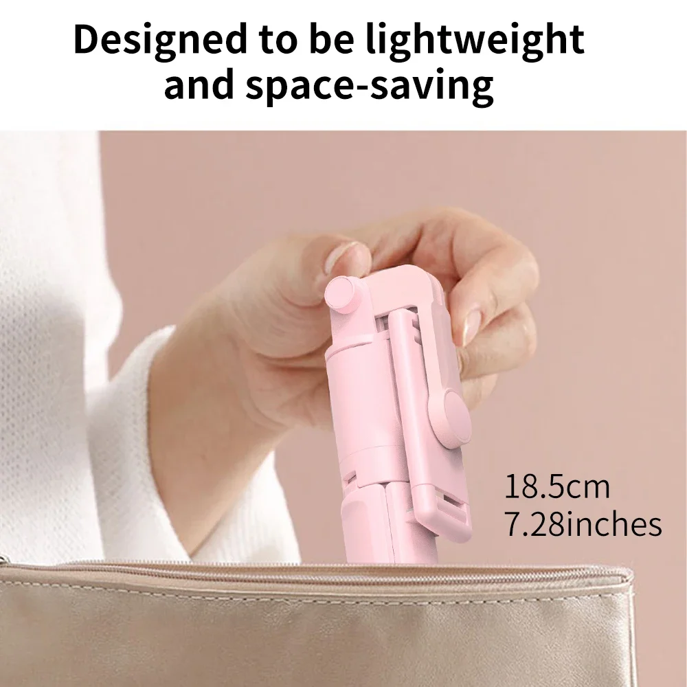 iPhone Selfie Stick Tripod Stand Detachable Remote Control Monopod for TikTok Live Streaming Compatible with Various Phones