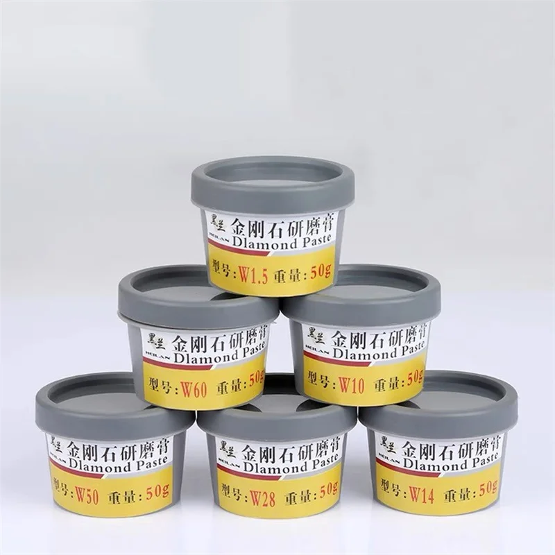 Diamond Paste Compound Mirror Polishing Lapping Syringes W0.25-60 Micron Glass Jade Jewelry Metal Buffing Abrasive tools