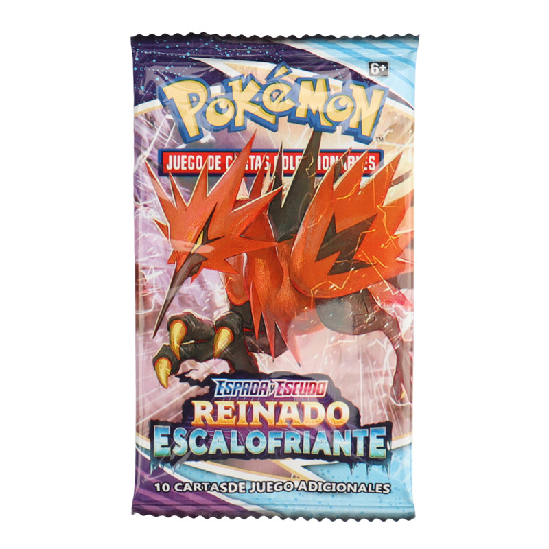 40/360 Stück spanische Version Pokémon-Karte TCG: Sword Shield Chilling Reign Booster Box Pokemon-Karten 36er-Pack Box Geschenke