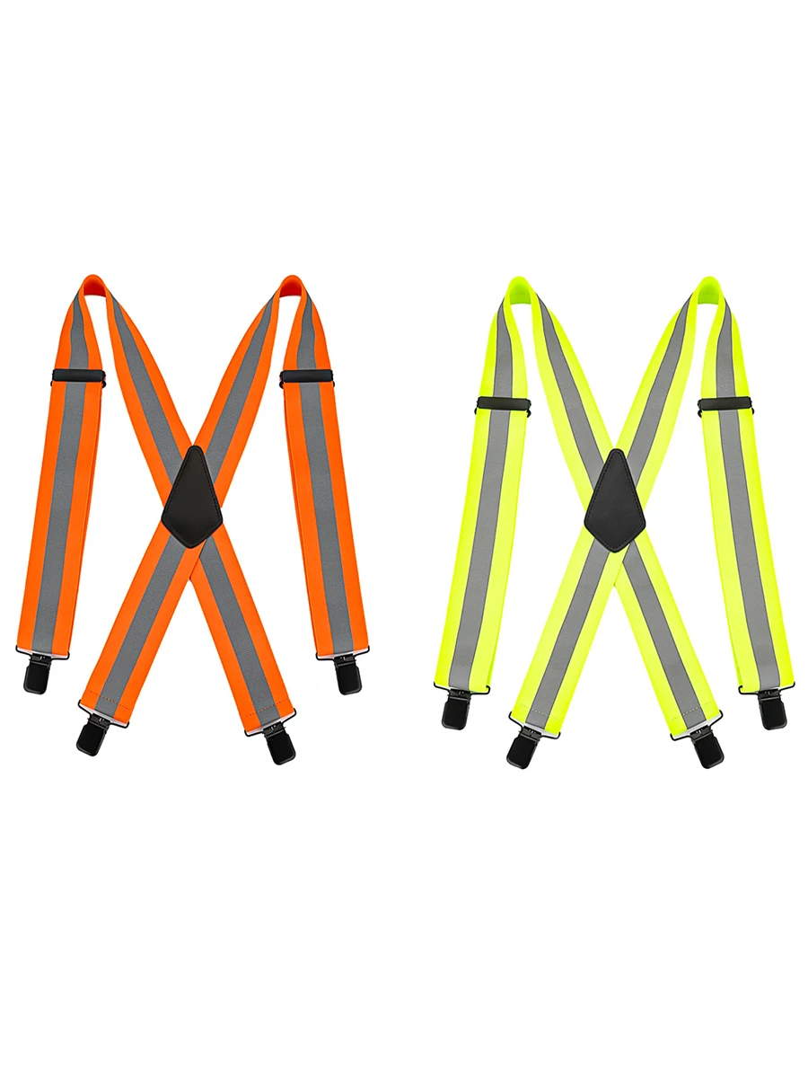 1.97inch Men's Adjustable High Strong X-Shaped Suspender Pants