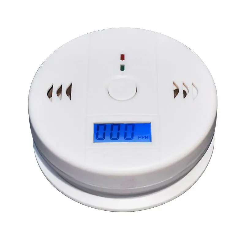Wofea LCD Đồng Cảm Biến Làm Việc Một Mình Xây Dựng Trong 85dB Còi Báo Động Độc Lập CO Ngộ Độc Cảnh Báo Báo Động Báo