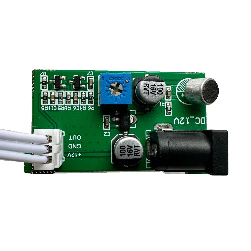 Display elettronico a LED con spettro musicale controllato dal suono con pickup di luce ambientale e ritmo atmosferico