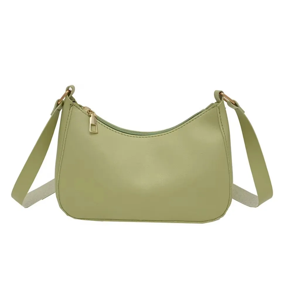 Modna koreańska wersja prostej torby crossbody, torba codzienna, torba na ramię, torebka pod pachę.