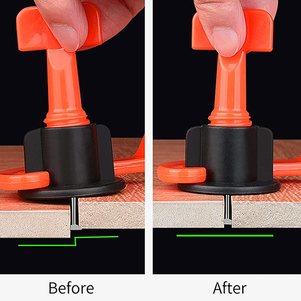 51 ชิ้นชั้นกระเบื้อง Leveling System คลิป Spacers Porcelain เซรามิค Leveler ชุดสําหรับวางกระเบื้อง Wall Fixing เครื่องมือก่อสร้าง