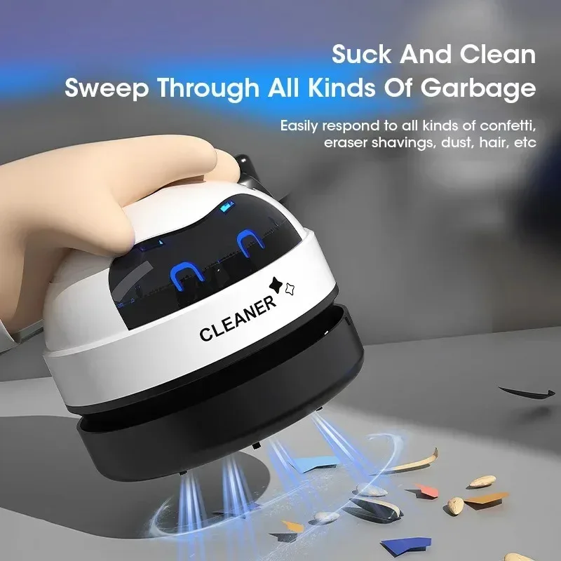 Mini Staubsauger Tragbare Schreibtisch Tisch Staub Vakuum USB Handheld Tisch Kehrmaschine Haar Bleistift Krümel Reinigung Werkzeug Staubsauger