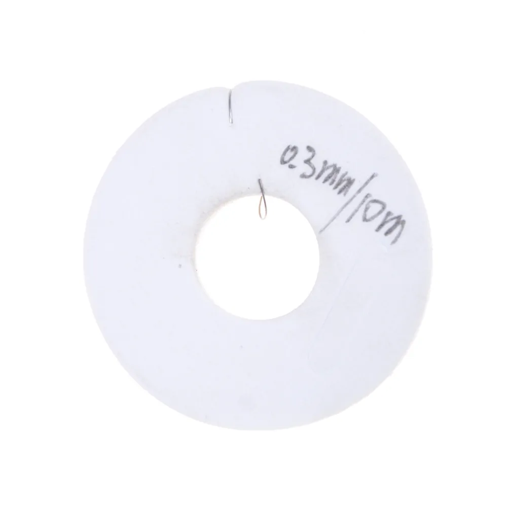 10M Nichrome ขดลวดความร้อนไฟฟ้า Premade ขดลวดความต้านทาน/ลวดความร้อนสําหรับ Atomizer เส้นผ่านศูนย์กลาง 0.15/0.2/0.25/0.3/0.5/0.6/0.7 มม.