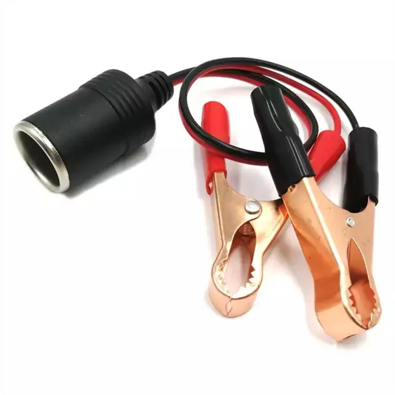 12v 10A/15A/20A/50A Car Mounted Cigarette Lighter Charger with 30cm Cable Female/Male Socket Plug Connector Adapter Universal