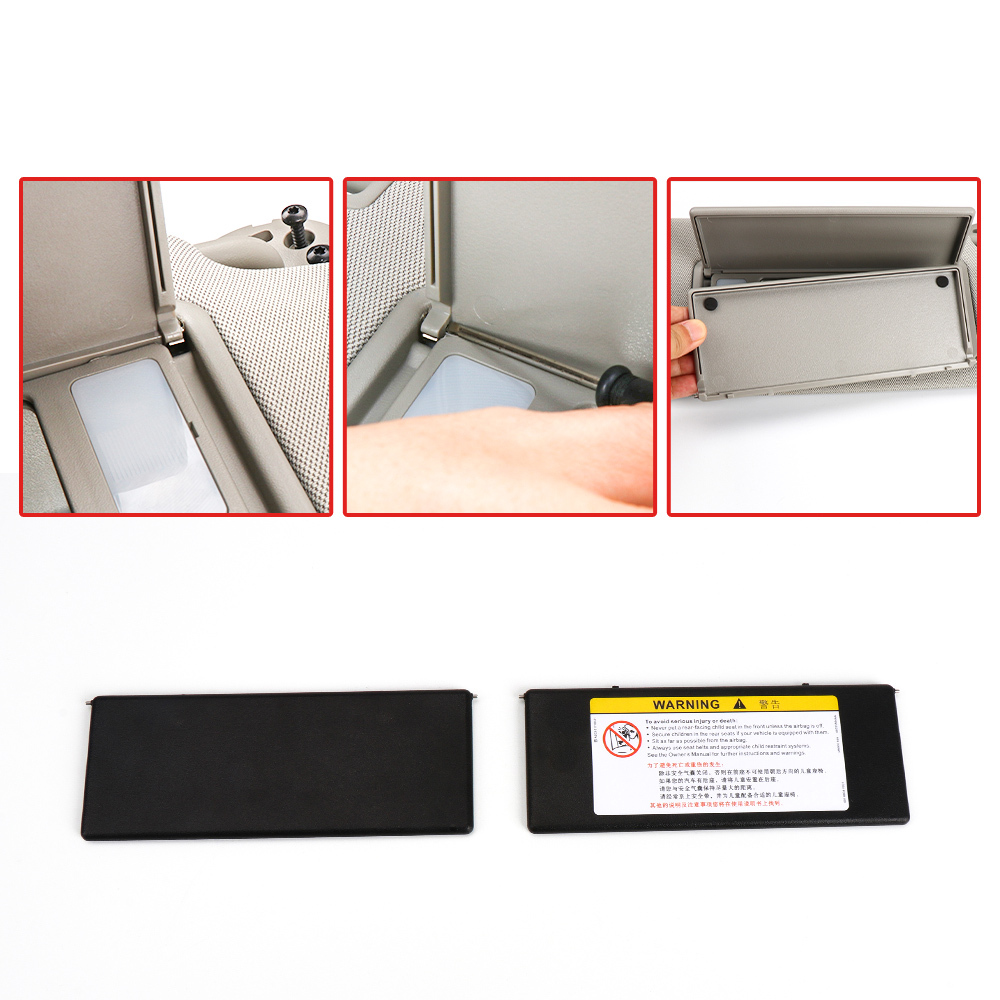 Viseira de sol sombra espelho capa substituição interior maquiagem espelho capa para opel insignia 2010 2011 2012 2013 2014