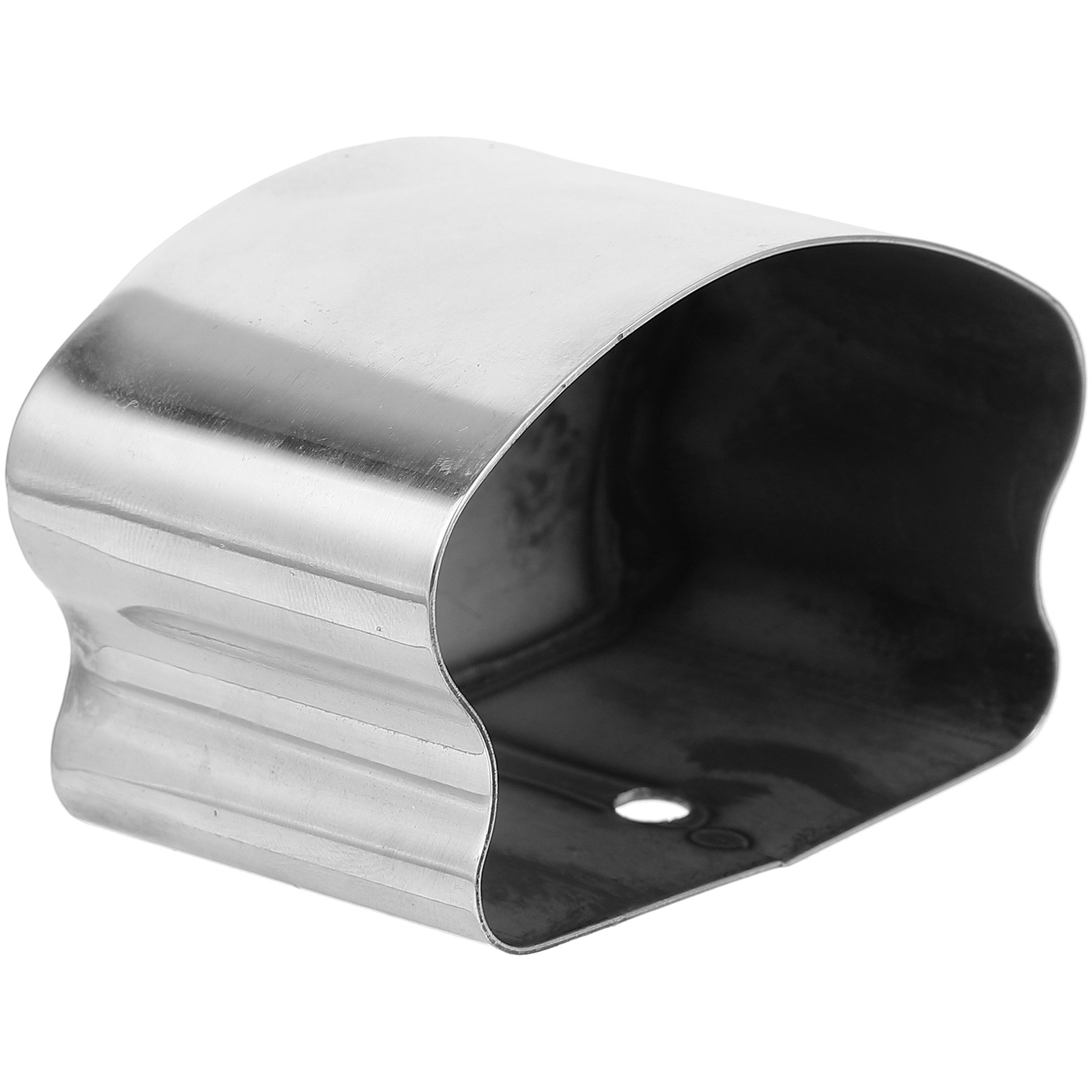 Handrail End Cap Horseshoe Design Stainless Steel Tube Protector Plug Cover Cap for Staircase Rail Support Decorative Trim