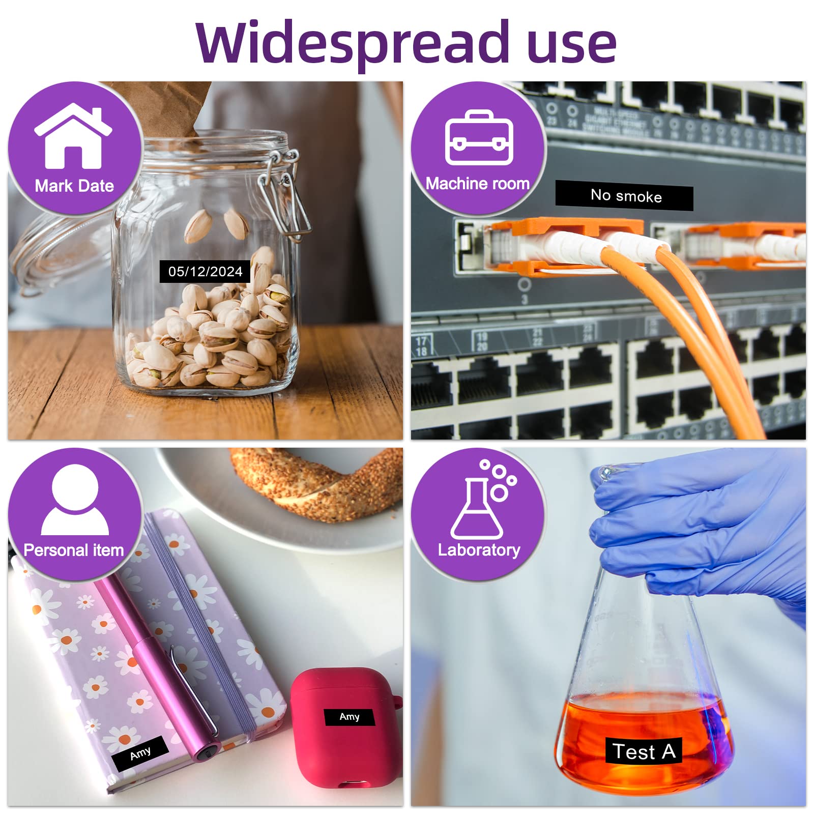 91200 91331 Dymo Letra タグプラスチックテープ 12 ミリメートル * 4 メートル白地に黒 LT 91331 12267 LT 91201 12267 LT-100H LT-100 用