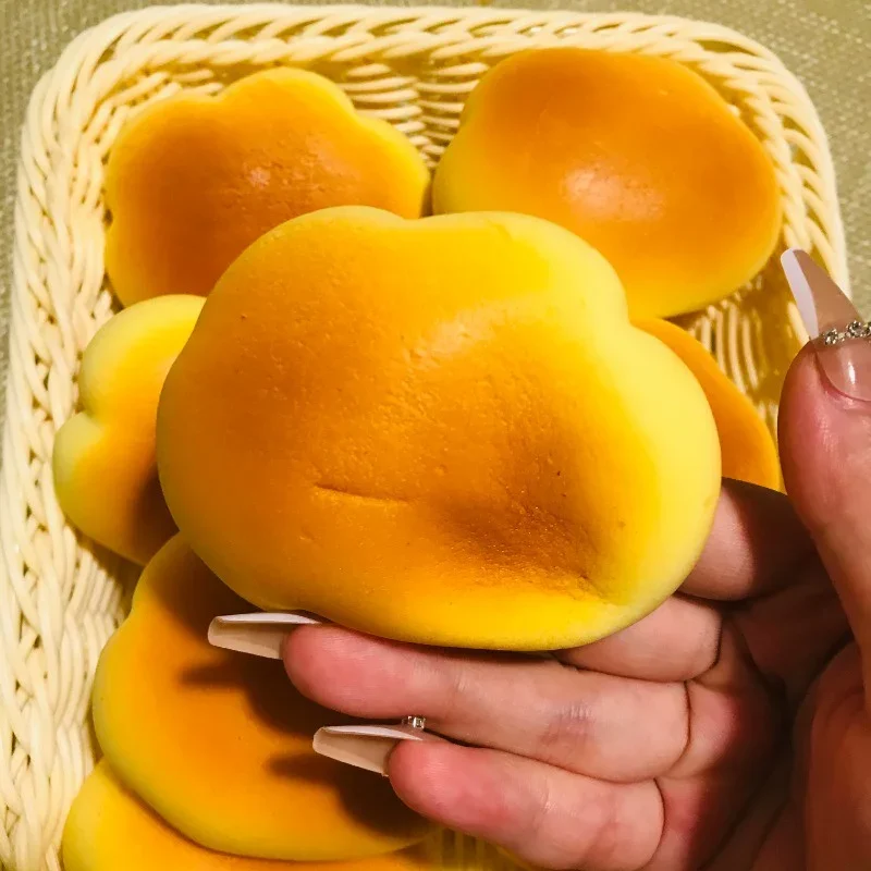 Couleur Caramel nuage pain rebond lent pincement musique décompression Vent jouet squishy décompression