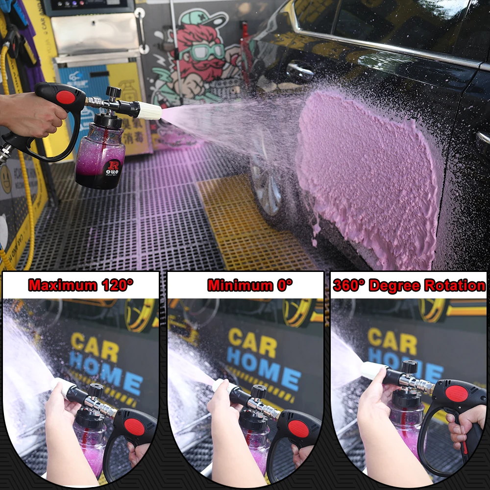Car wash machine foam cannon soap generator accessories Karcher Nilfisk Parkside Lavor high pressure water gun snow foam spear