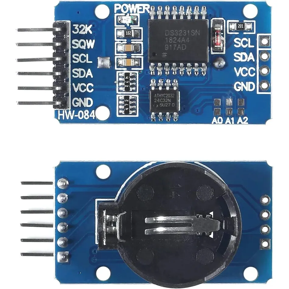 3PCS DS3231 AT24C32 IIC RTC Modul Uhr Timer Speicher Modul Beats Ersetzen DS1307 I2C RTC Bord für Arduino Raspberry Pi