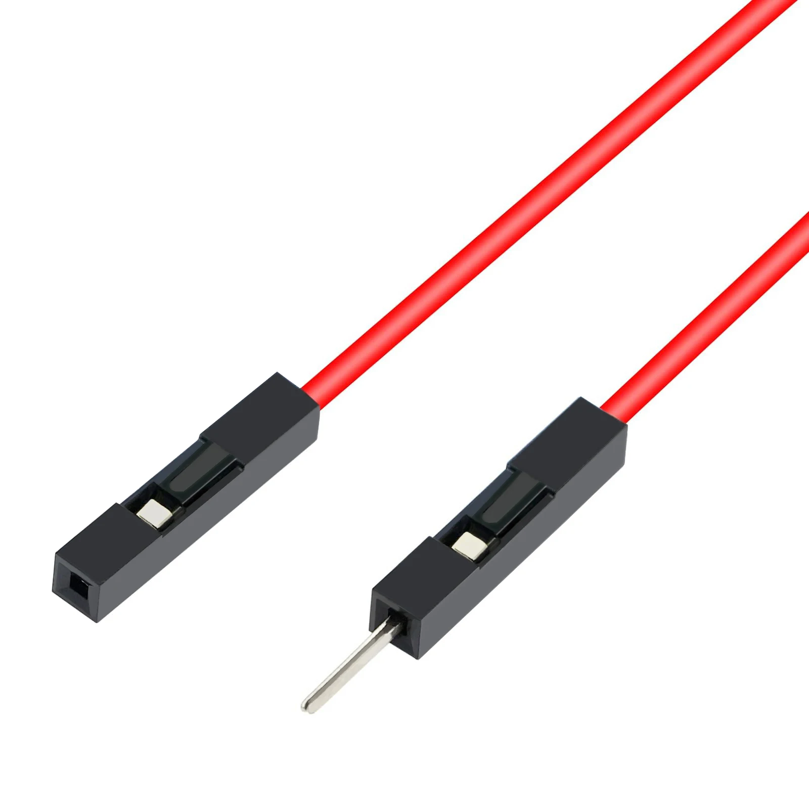 20/50/100 pces dupont fio jumper cabo diy kit 20cm cabo de placa de ensaio 2.54mm passo macho fêmea fio 1pin conector para arduino
