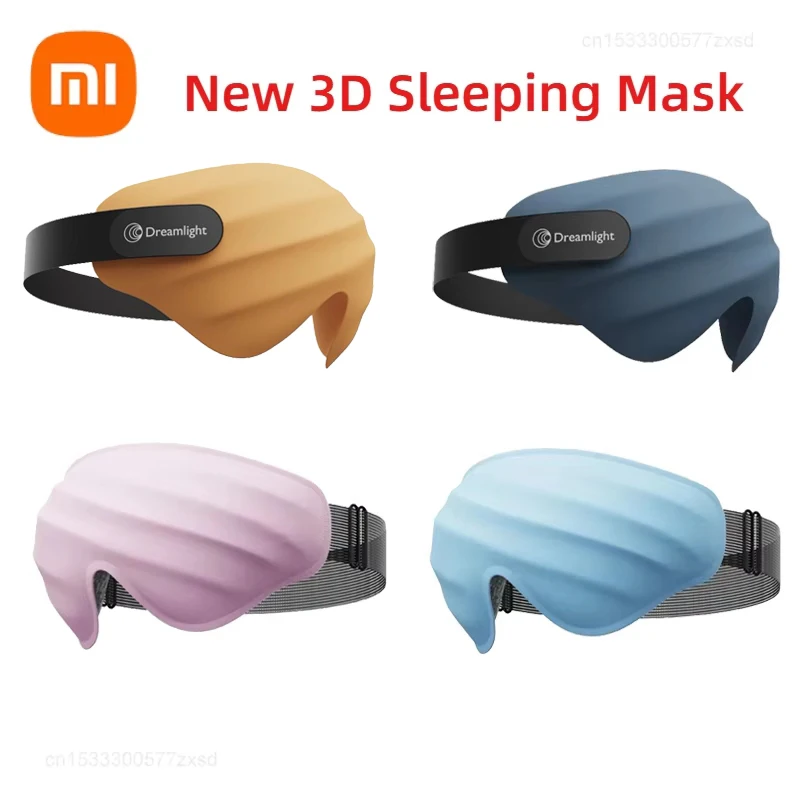 Nuevo Xiaomi Dreamlight 3D máscara de ojos relajante de sombreado completo máscara para dormir bloquea la luz para dormir ayuda máscara de ojos regalo para niños