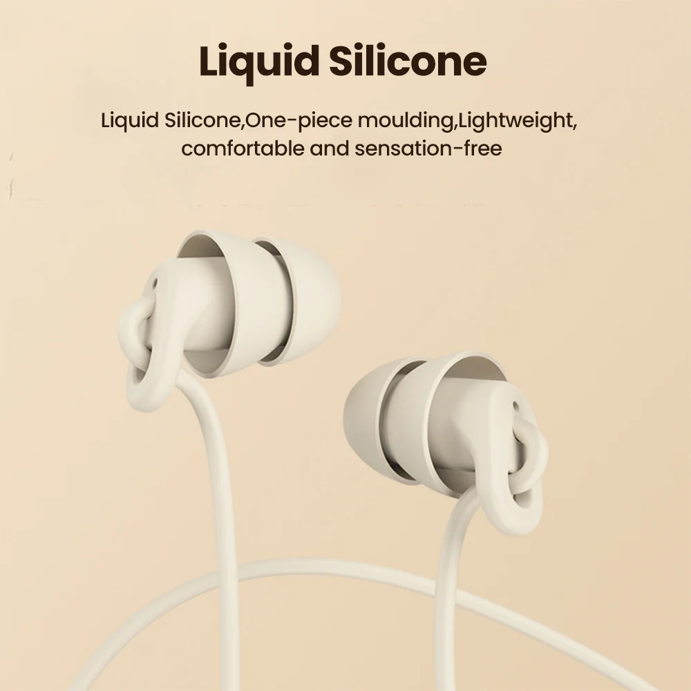 Auriculares de silicona suave con cable, manos libres, tipo C, conector de 3,5mm, intrauditivos para dormir, con cable, con micrófono, Control en línea