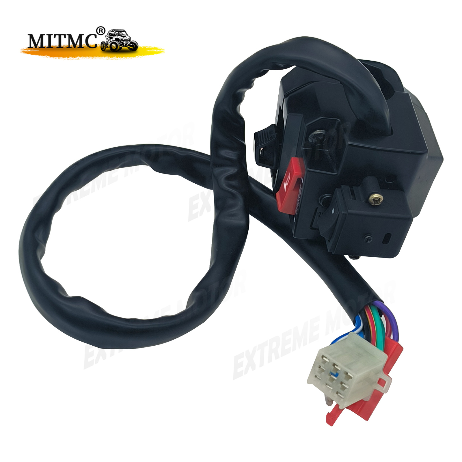 Left Handlebar Function Switch Assy For Linhai 260 300 LH260ATV LH300ATV ATV Quad 30114 25523