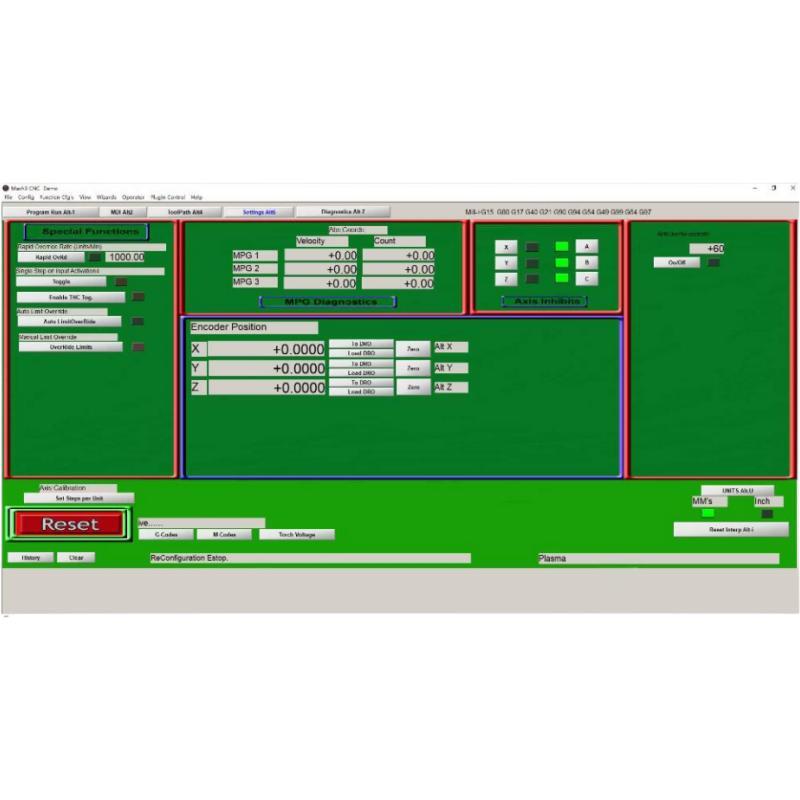 Программное обеспечение Artsoft Mach3, последняя английская версия, версия Mach3 R3.041, программное обеспечение CNC для мини-гравировальных станков