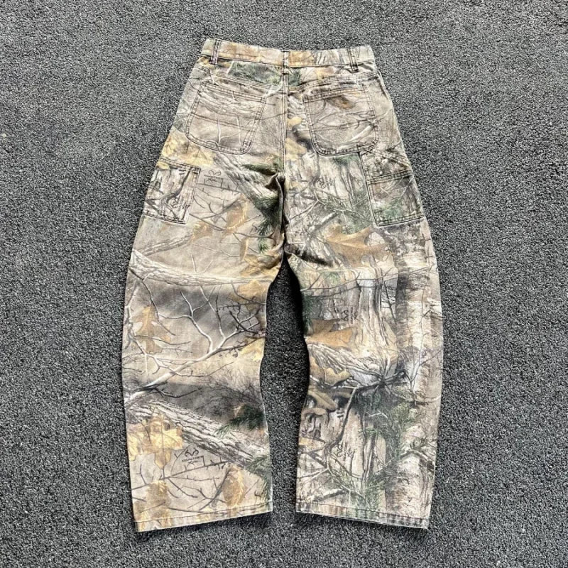 CamSolomon-Pantalon cargo pour hommes et femmes, Streetwear, American Mainstream, Hip Hop, Skateboard, Gothique, High Street, Super adt Jeans, Y2K, Nouveau
