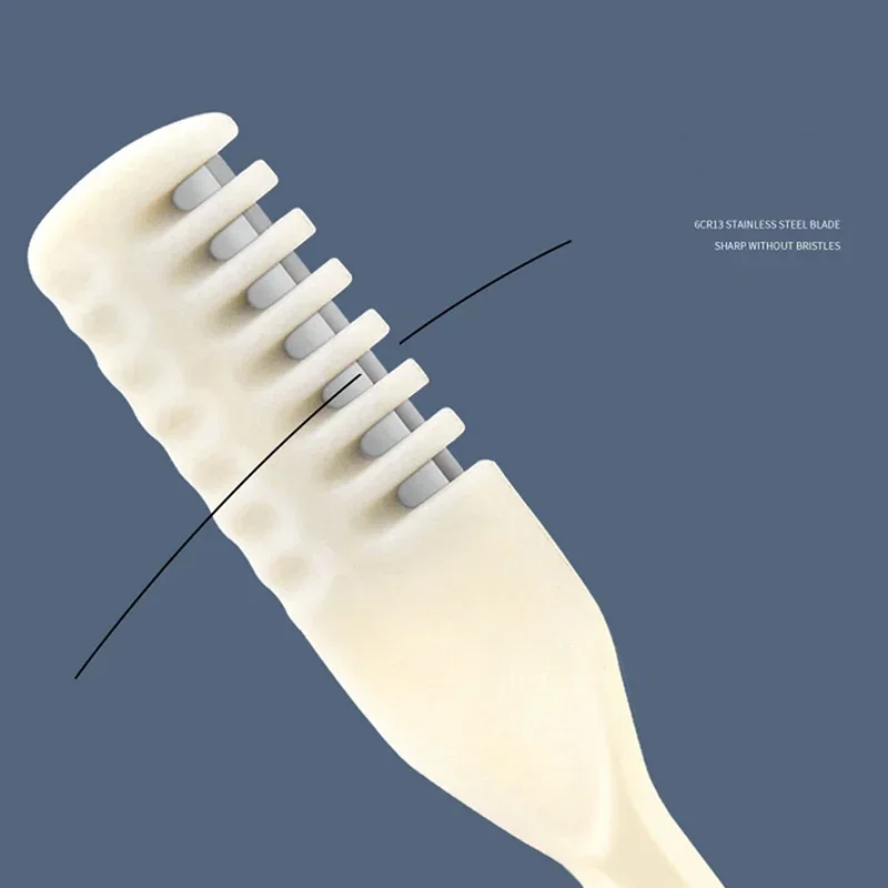 휴대용 코 헤어 트리머, 360 도 코 헤어 트리머, 더블 헤드 회전 세척 가능, 안전한 포뮬러 제모, 1 개