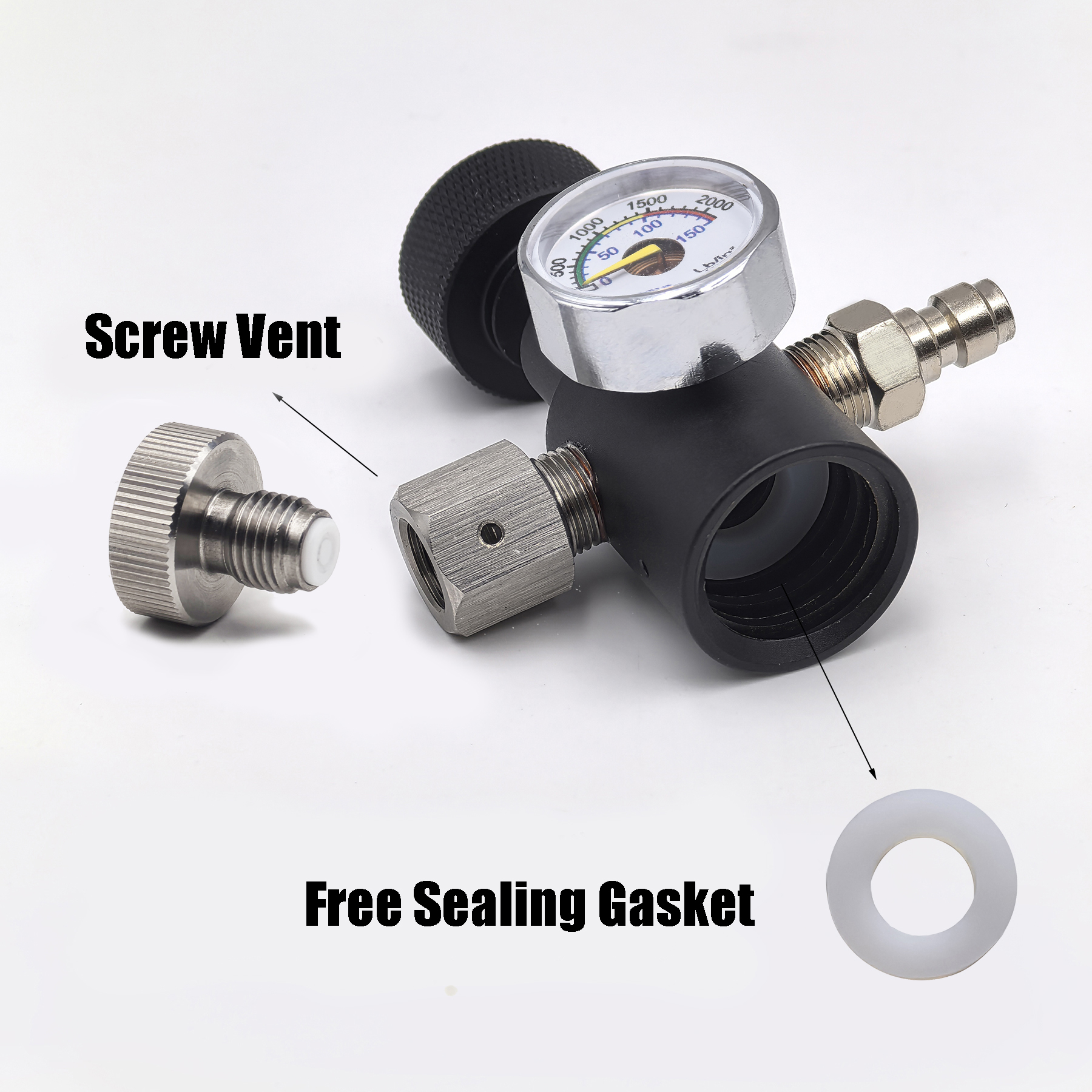 Tanque de cilindro azul de dióxido de carbono para agua y refrescos, adaptador de estación de llenado de CO2 TR21, Kit de calibre de manguera, conector W21.8-14 G3/4 CGA320