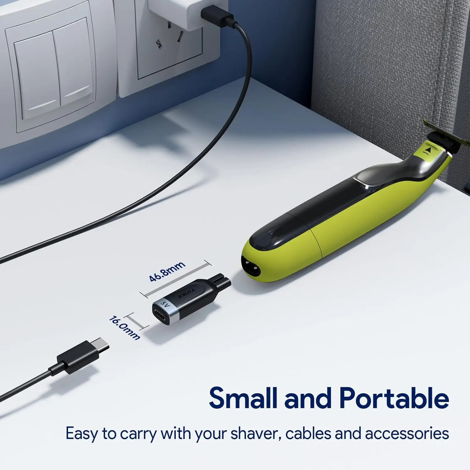 Зарядное устройство Yinke 5 в Type-C для бритья Philips