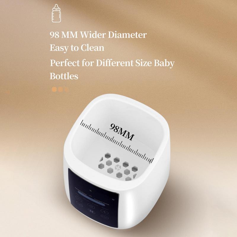 自動ボトルウォーマー,ハンドウォーマー,ベビーフードヒーター,安全で迅速な授乳,6-in-1