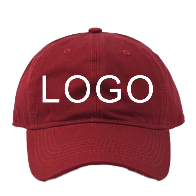 Washed Cotton Baseball Cap Sun Hat Duckbill Cap Spring And Summer Solid Color Casual Hat Custom Logo Print Embroidery