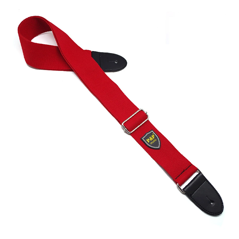 Ремень для бас гитары из искуственной кожи, цвет черный коричневый