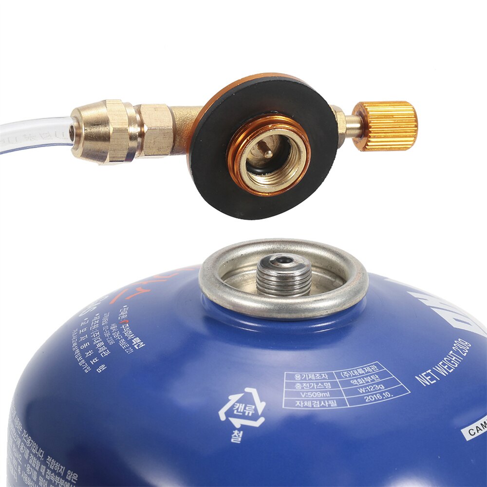 Outdoor-Camping-Gasherd Propan-Nachfüll adapter Zylinder-Konverter-Füll-Tank-Koppler-Zubehör